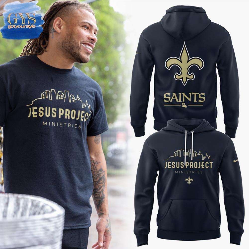 New Orleans Saints Jesus Project Limited Edition Hoodie