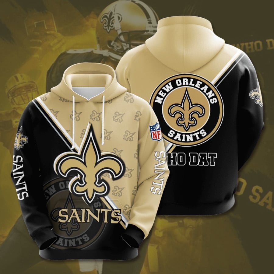 New Orleans Saints Logo NFL Football Team Hoodie