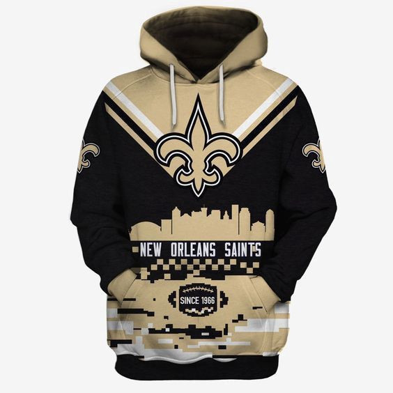 New Orleans Saints NFL Football Classic Hoodie  Zip Hoodie Version 1186