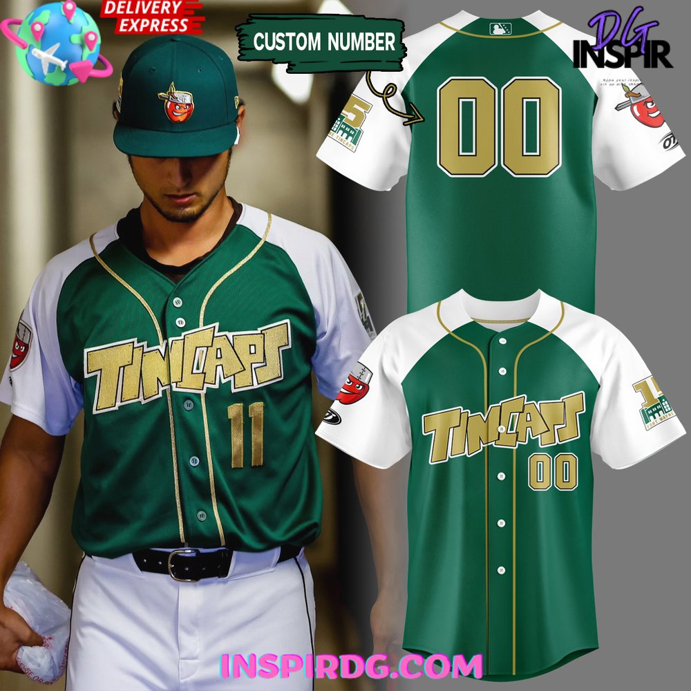 New Personalization Fort Wayne TinCaps Custom Jersey Fan Gift 2024