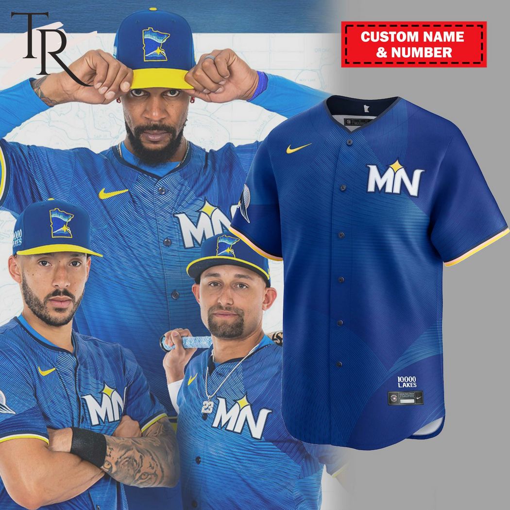 New Personalization Minnesota Twins City Connect Custom Jersey Fan Gift 2024