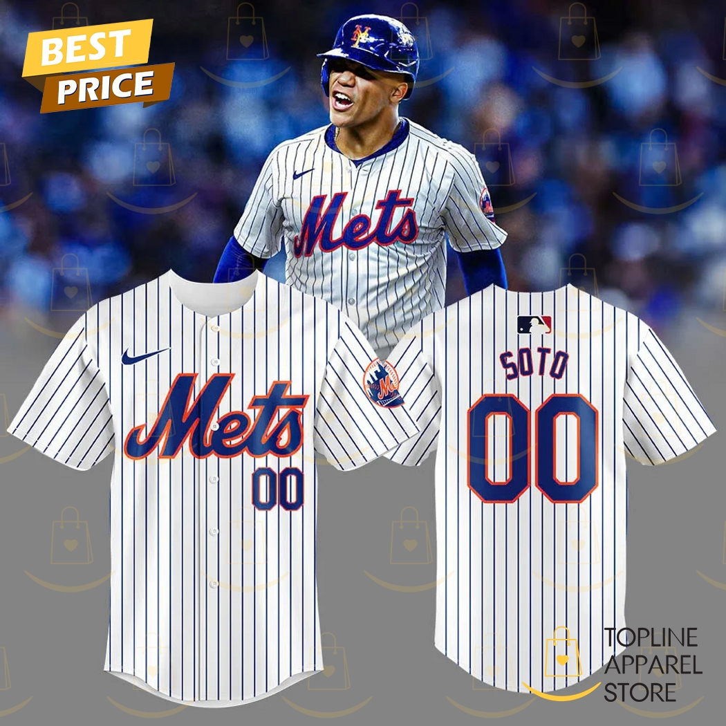 New Personalized New York Mets Juan Soto 22 Baseball Custom Jersey Fan Gift