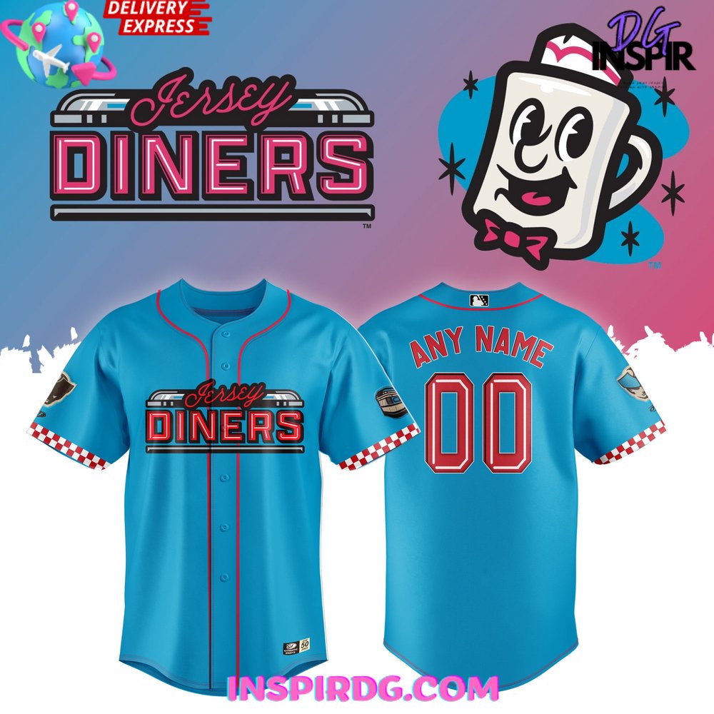 New Personalized Somerset Patriots Custom Jersey Fan Gift Diners Baseball Custom Jersey Fan Gift