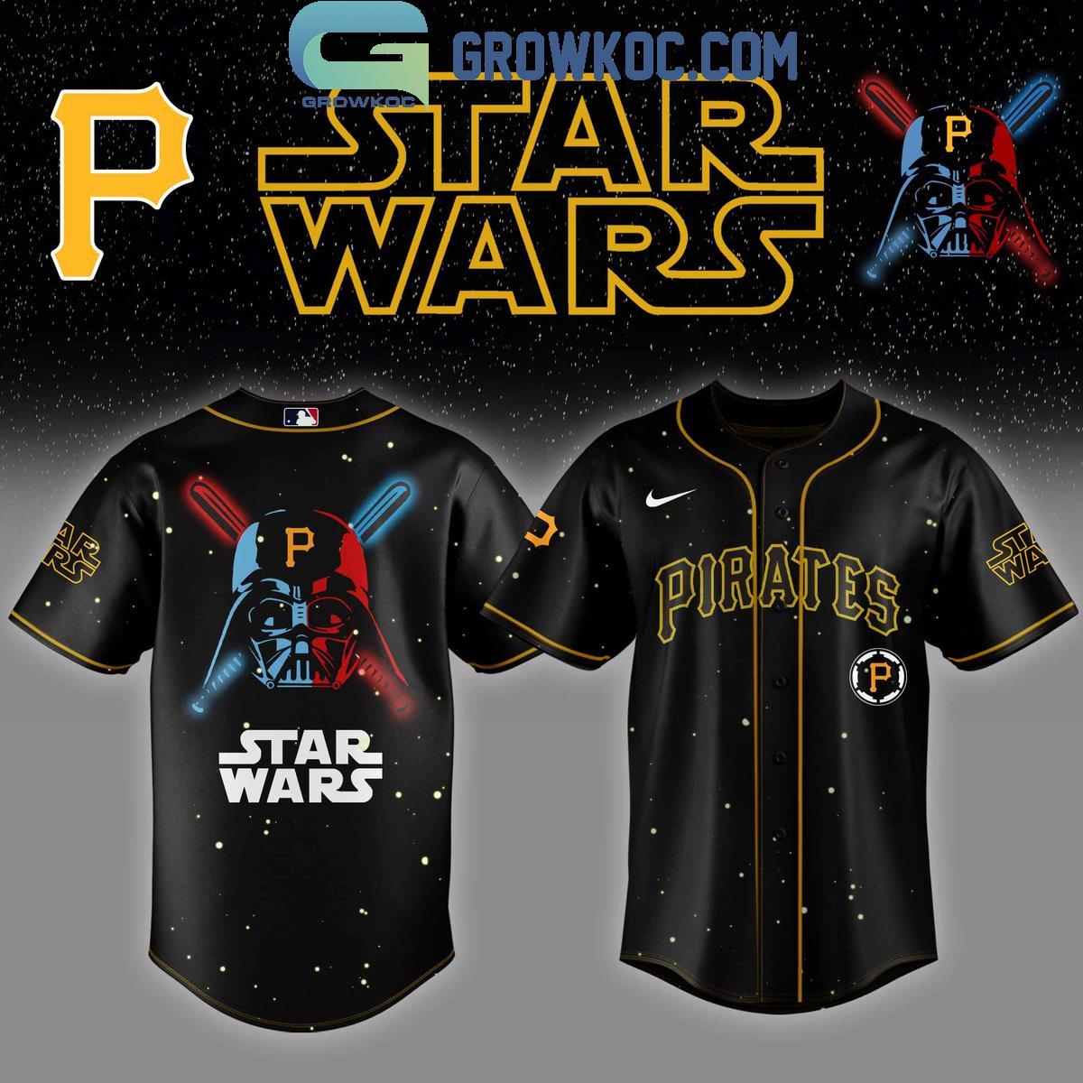New Pittsburgh Pirates MLB x Star Wars 2025 Baseball Custom Jersey Fan Gift