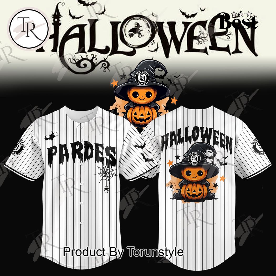 New San Diego Padres Halloween 2024 Baseball Custom Jersey Fan Gift