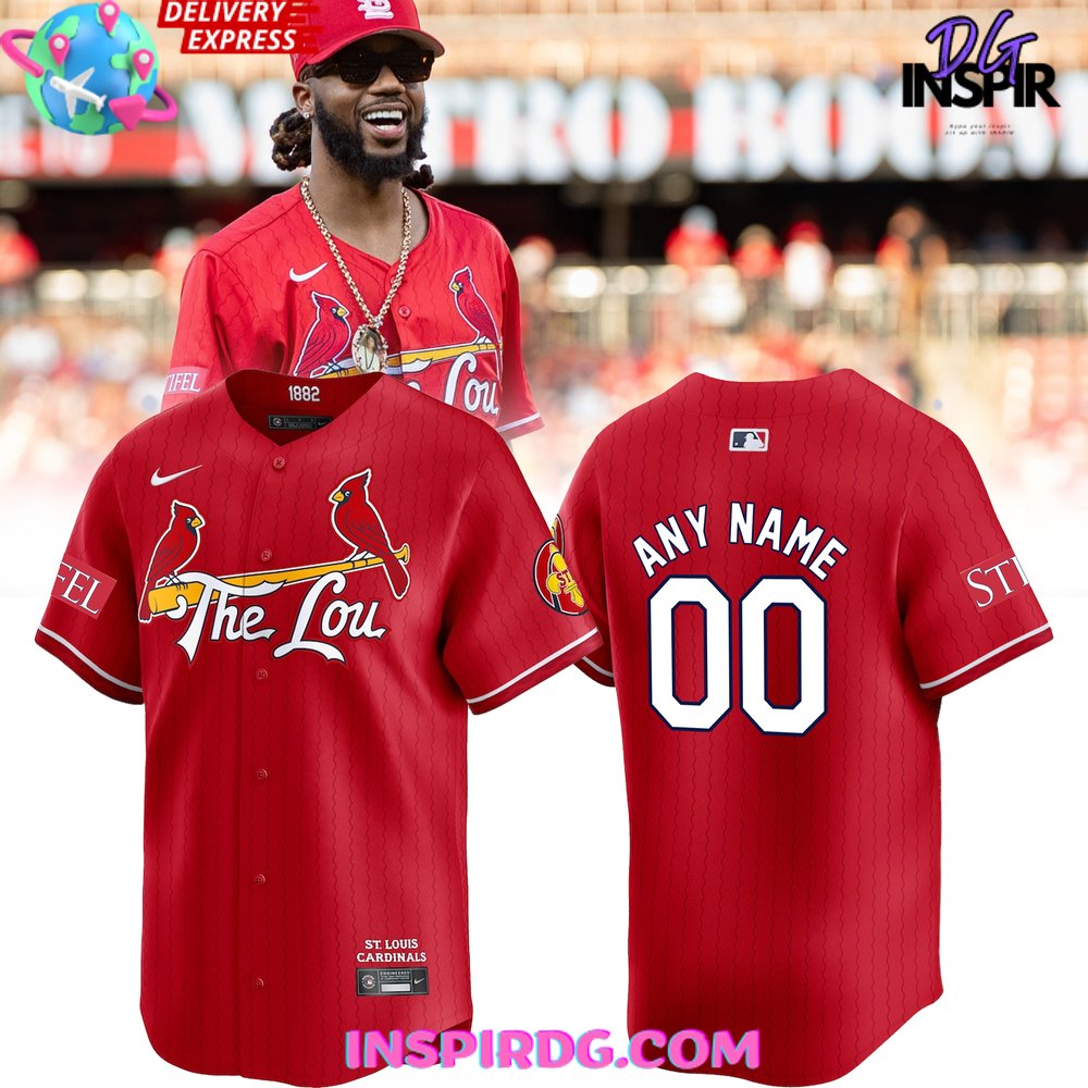 New St Louis Cardinals City Connet Special Baseball Custom Jersey Fan Gift