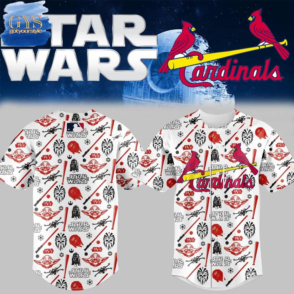 New St. Louis Cardinals x Star Wars Baseball Custom Jersey Fan Gift 2025