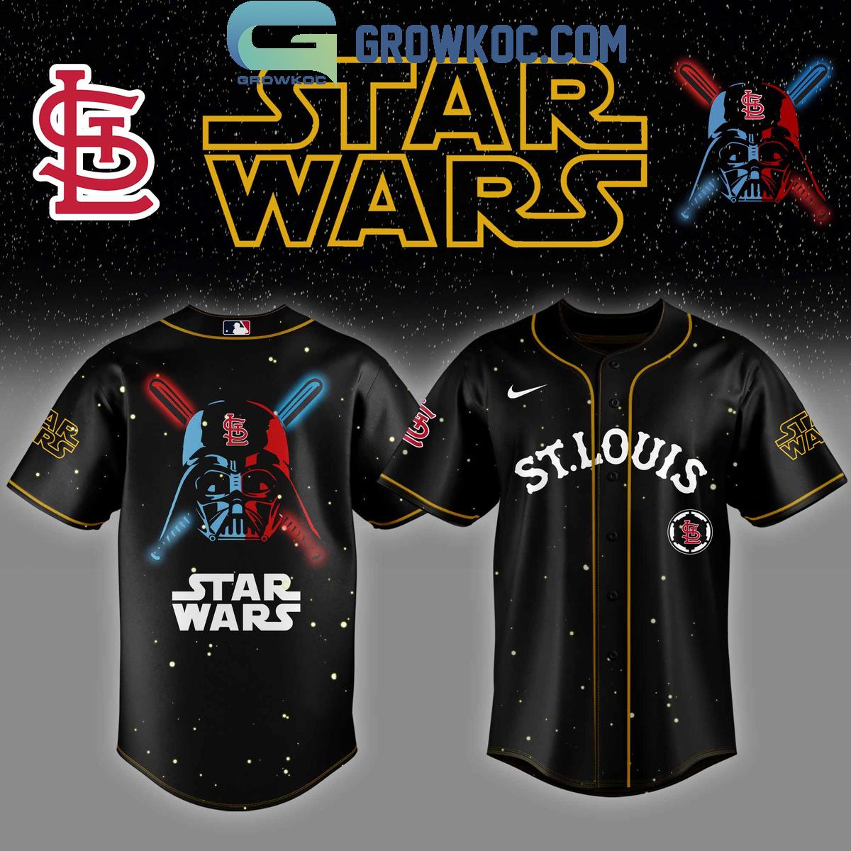New St.Louis Cardinals MLB x Star Wars 2025 Baseball Custom Jersey Fan Gift