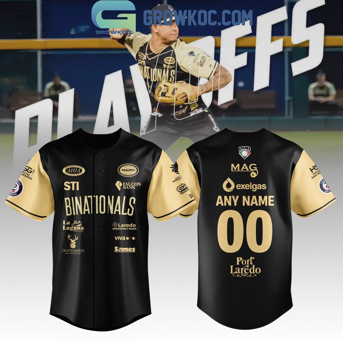 New Tecolotes De Los Dos Laredos 2024 Home Personalized Baseball Custom Jersey Fan Gift