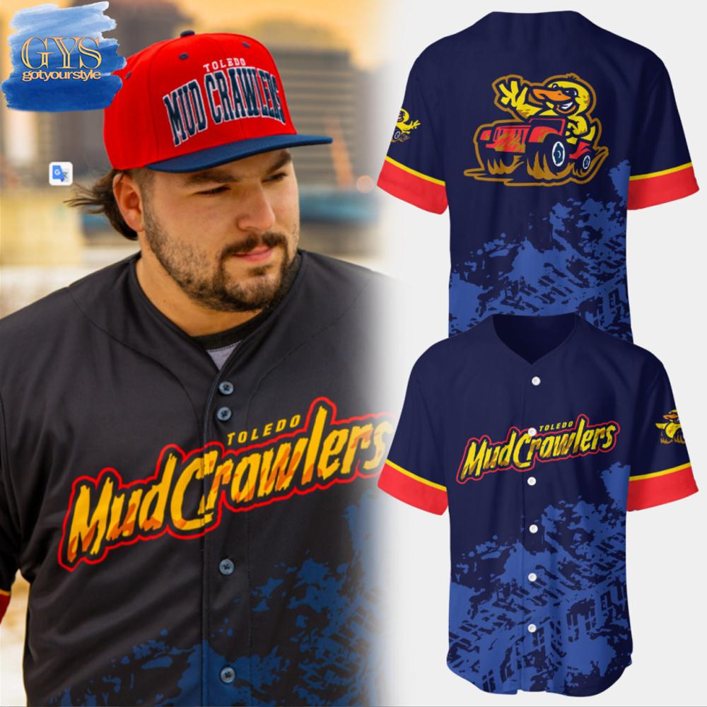 New Toledo Mud Crawlers 2025 Baseball Custom Jersey Fan Gift