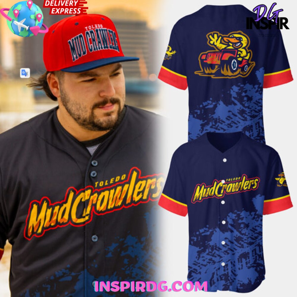 New Toledo Mud Hens Crawlers 2025 Custom Jersey Fan Gift