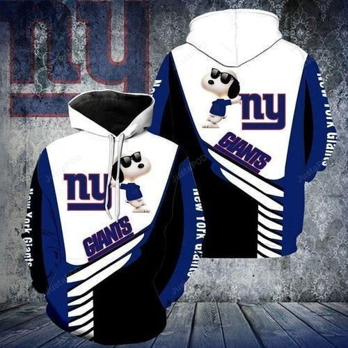 New York Giants Football Snoop Hoodie  Zip Hoodie