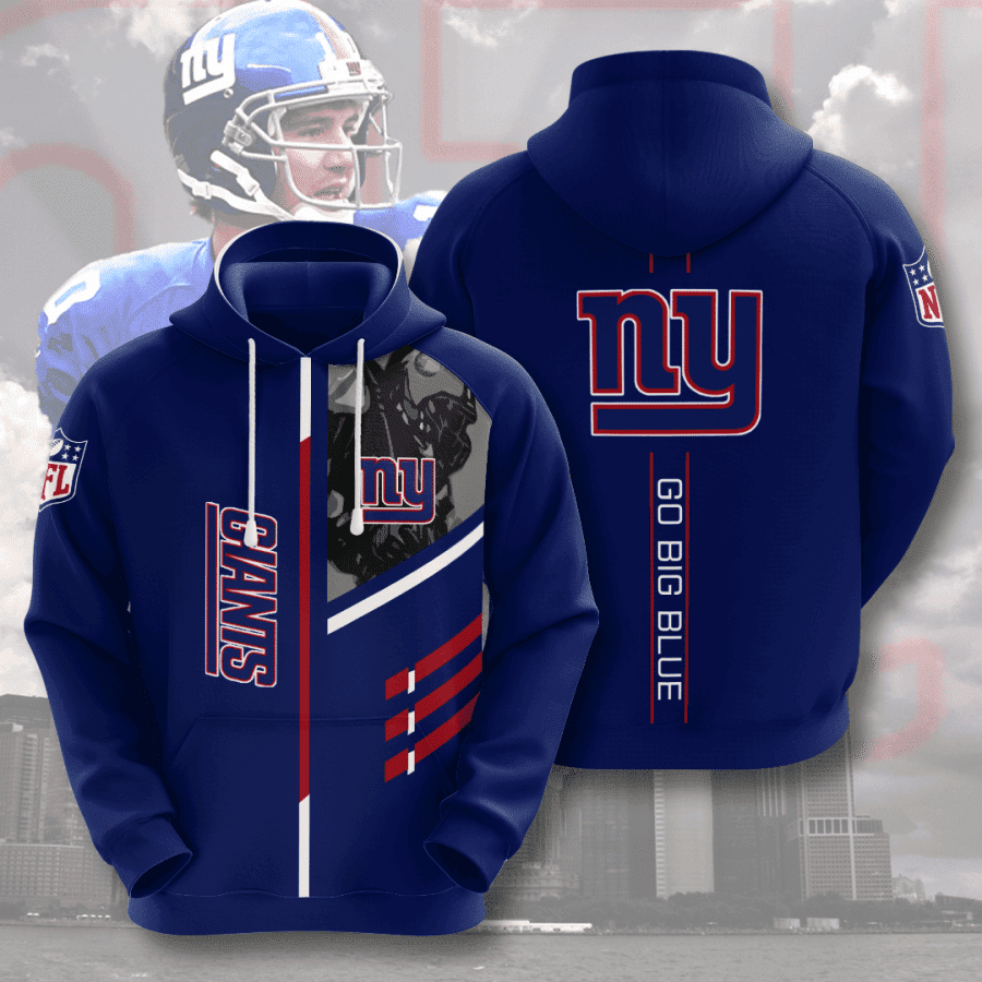 New York Giants Hoodie  Zip Hoodie Version 1134