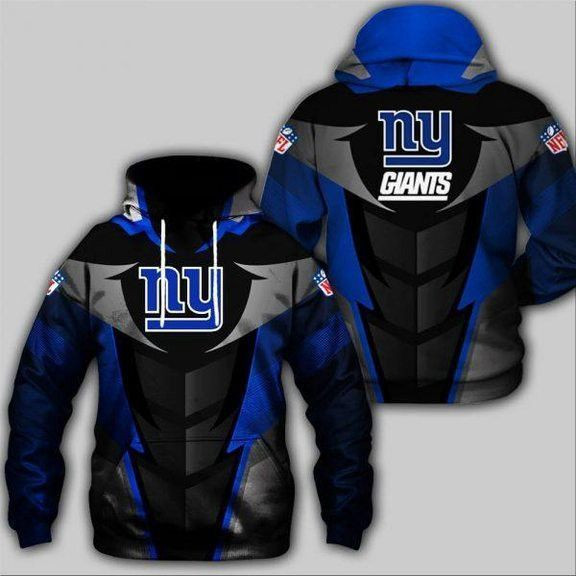 New York Giants Hoodie  Zip Hoodie Version 1222