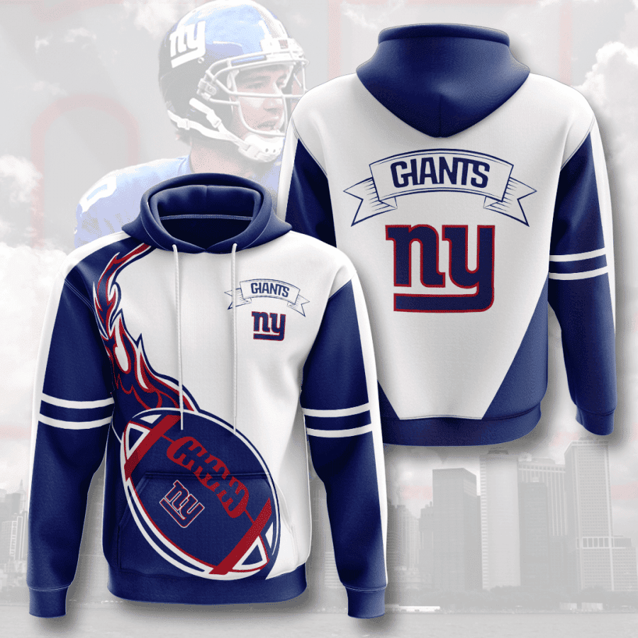 New York Giants Hoodie  Zip Hoodie Version 1237