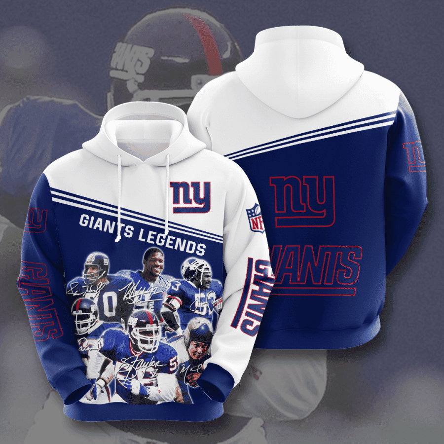 New York Giants Hoodie  Zip Hoodie Version 1242