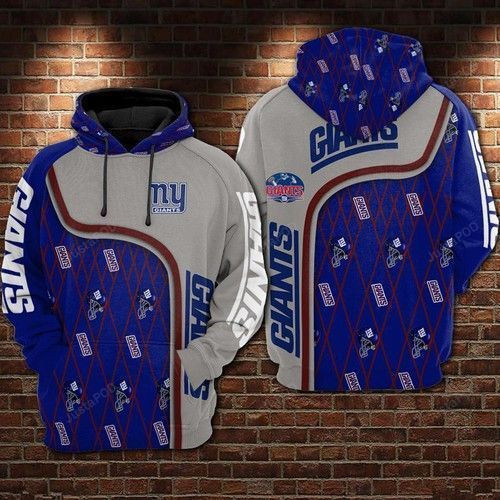 New York Giants Hoodie  Zip Hoodie Version 1278