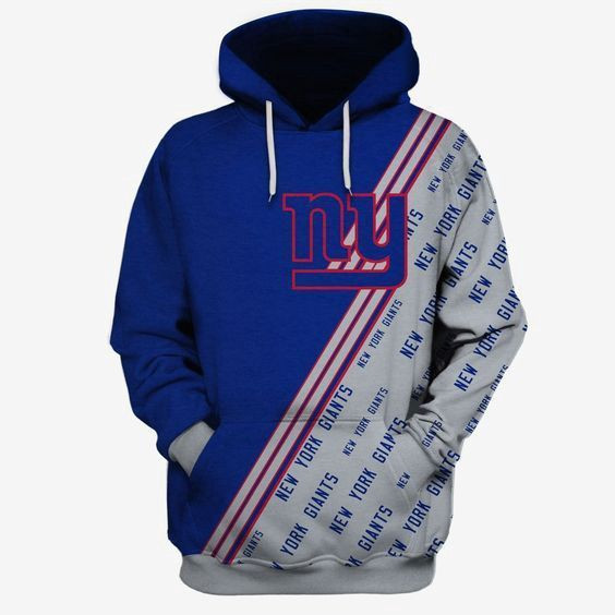 New York Giants NFL Football Many Logo Hoodie  Zip Hoodie Version 1165