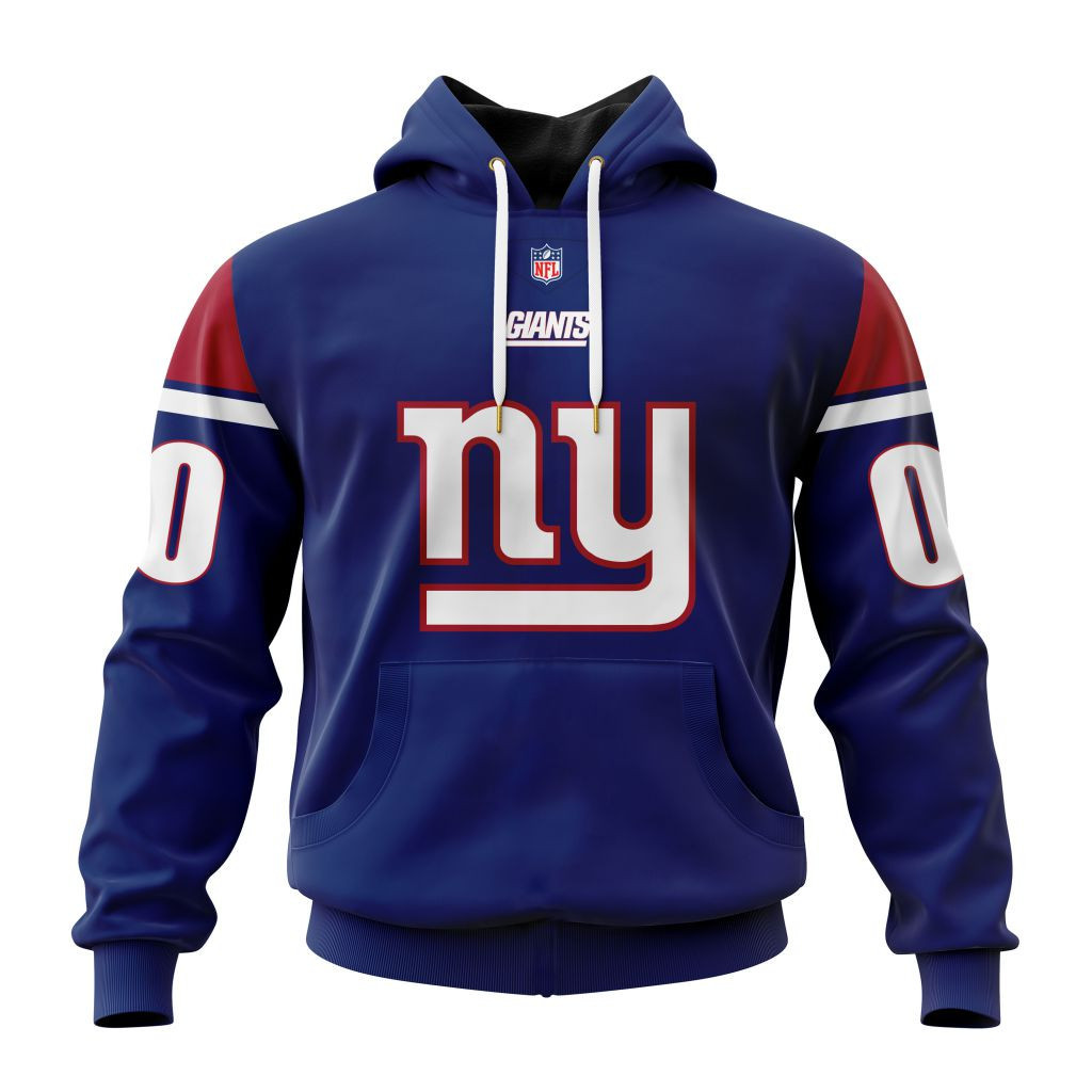 New York Giants Specialized Design Personalized Letters Number V24101201 Hoodie
