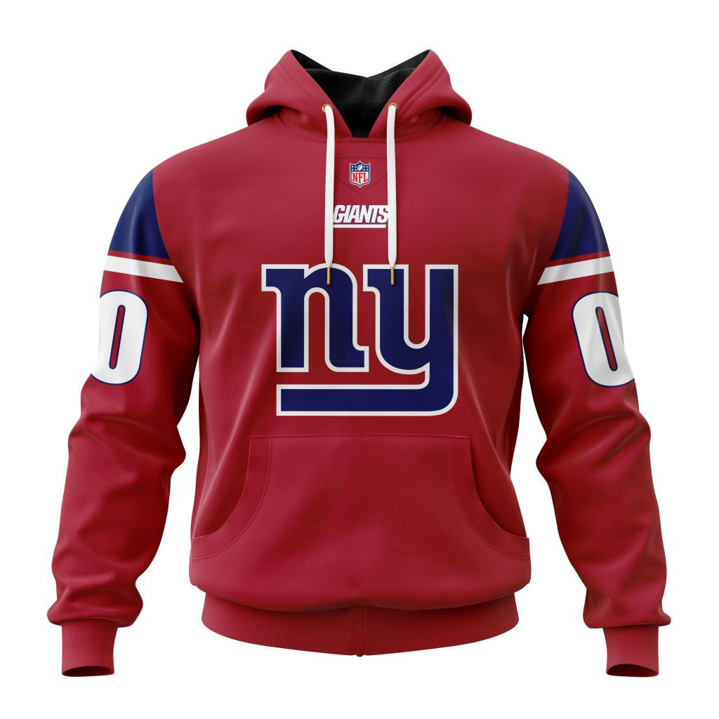 New York Giants Specialized Design Personalized Letters Number V24101202 Hoodie