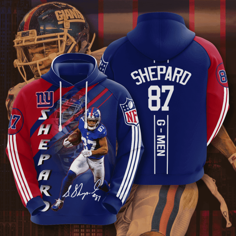 New York Giants Sterling Shepard Hoodie  Zip Hoodie