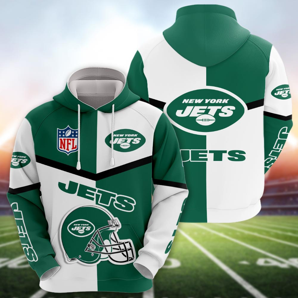 New York Jets 3D printed Sweatshirt Hoodie Zipped Hoodie