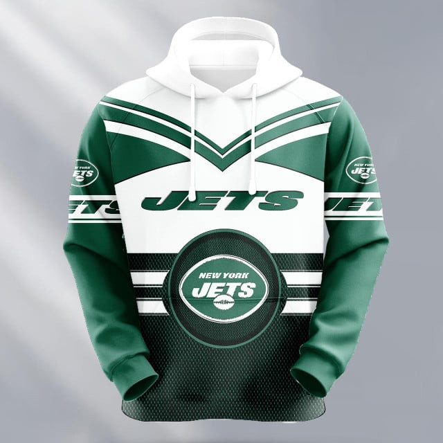 New York Jets Logo NFL 3D Hoodie Version 209