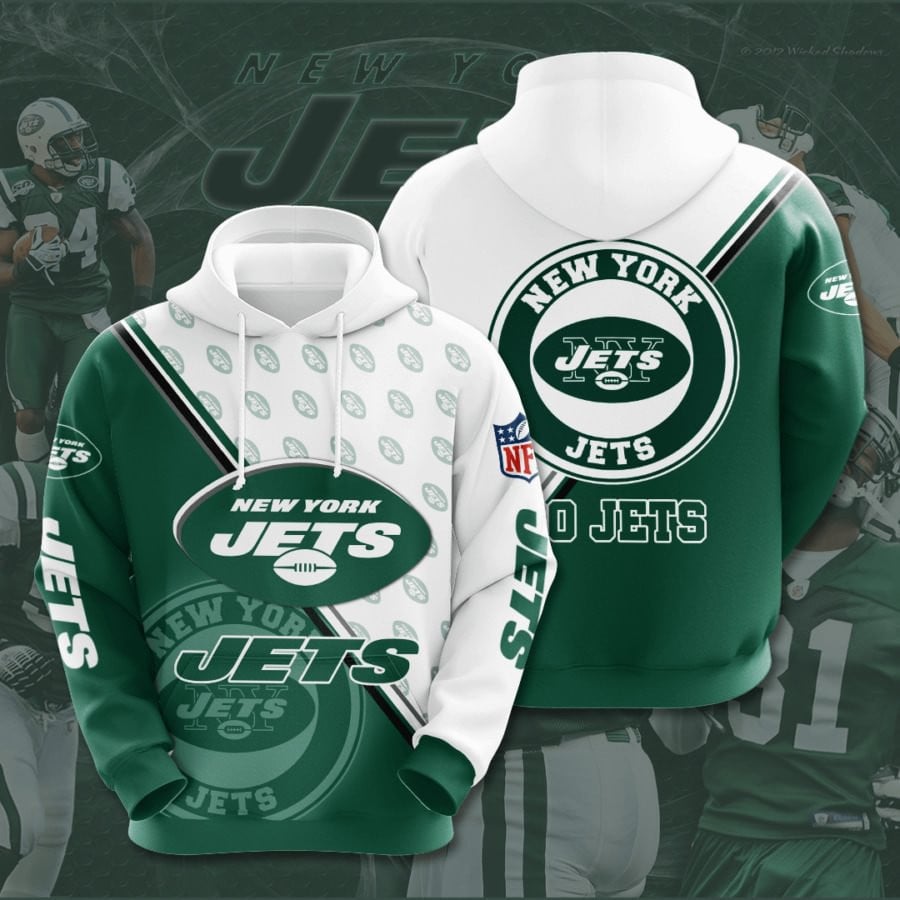 New York Jets Logo NFL Football Team Hoodie