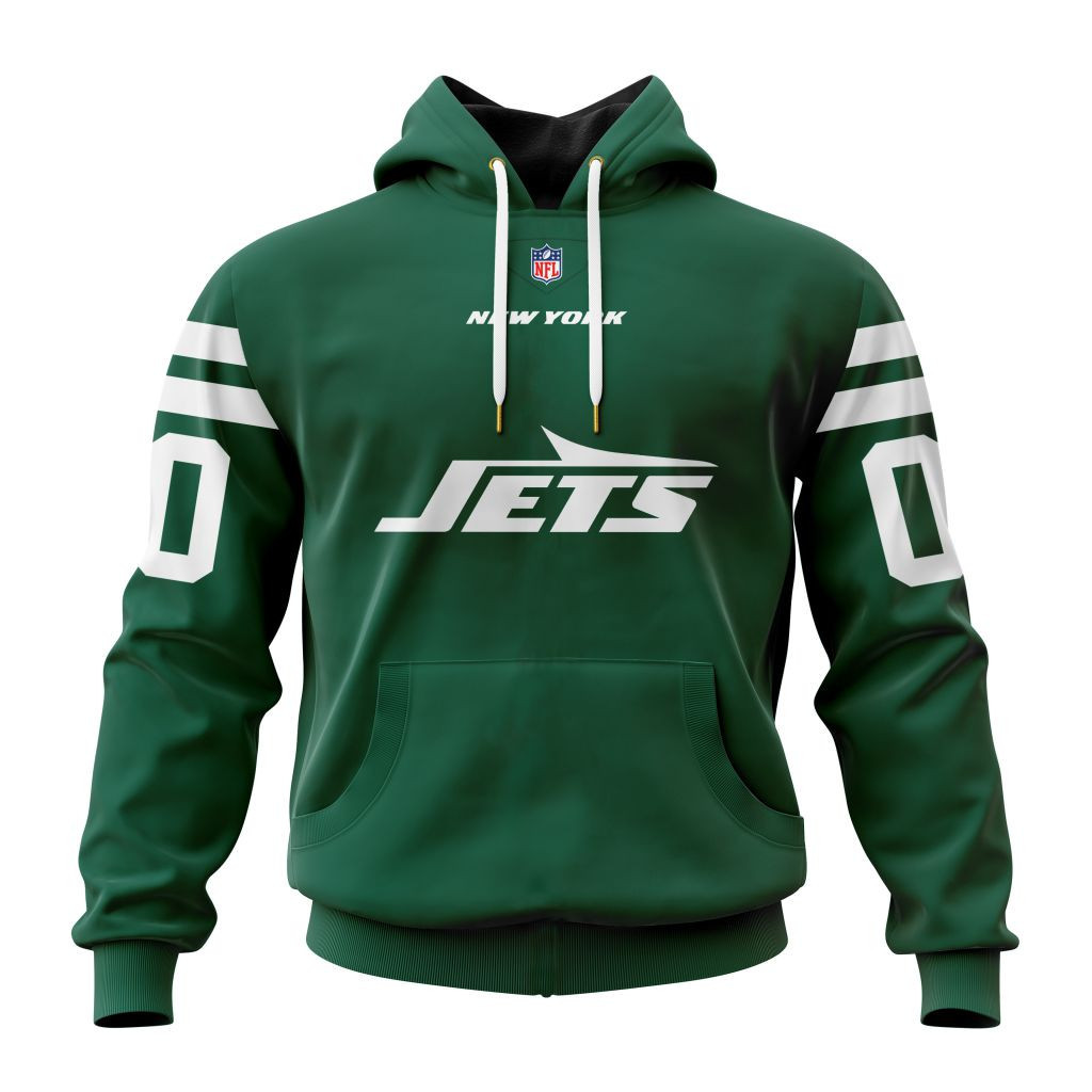 New York Jets Specialized Design Personalized Letters Number V24101202 Hoodie