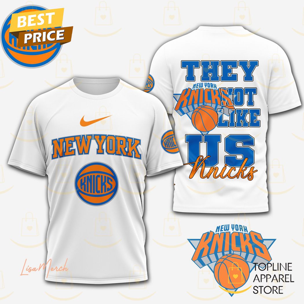 New York Knicks - They Not Like Us 3D T-Shirt Gift For Sport Music Fans