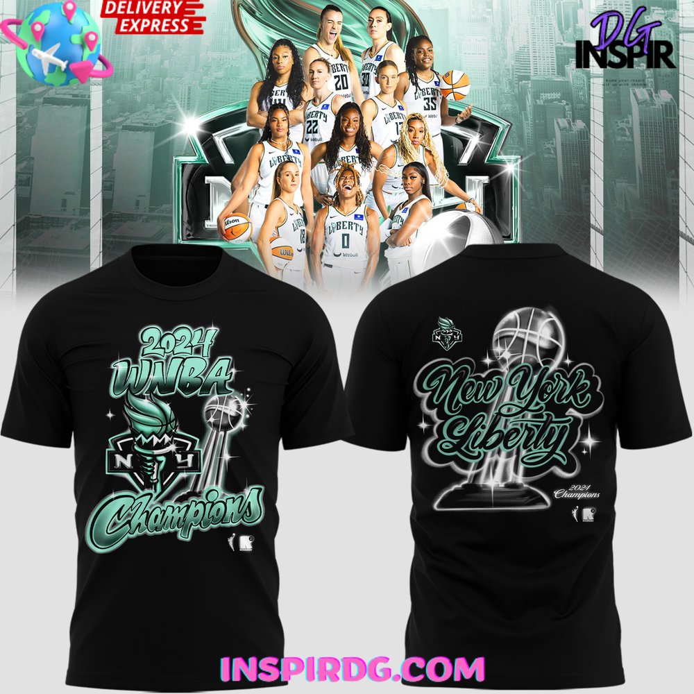 New York Liberty WNBA Champions 2025 T-Shirt Gift For Sport Music Fans