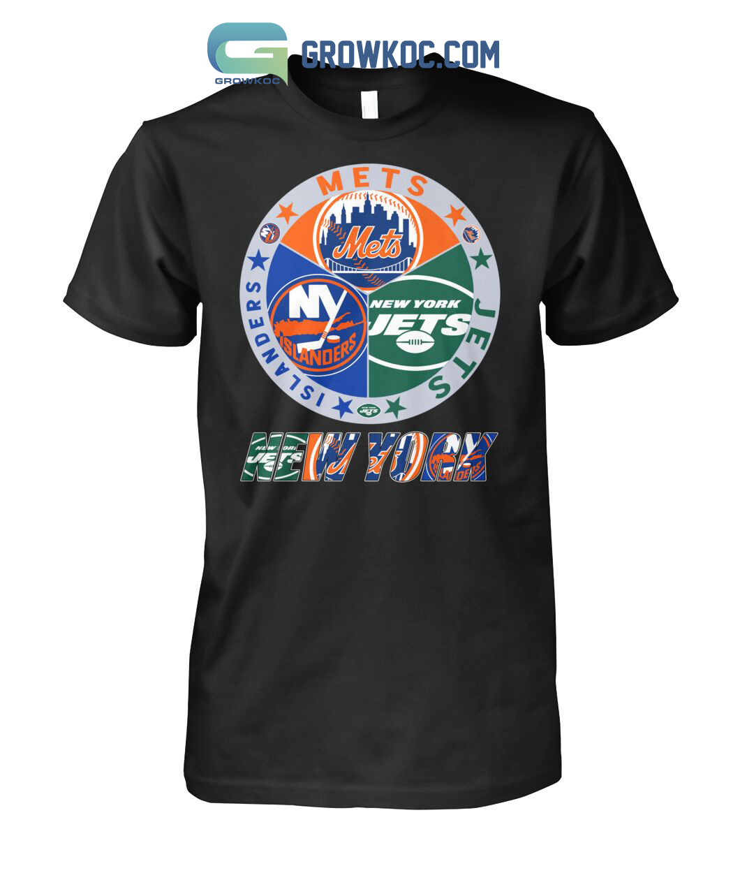 New York Mets Jets Islanders T Shirt
