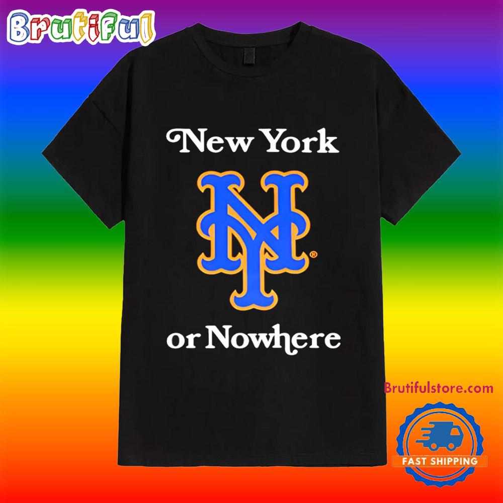 New York Mets New York or Nowhere Logo Shirt