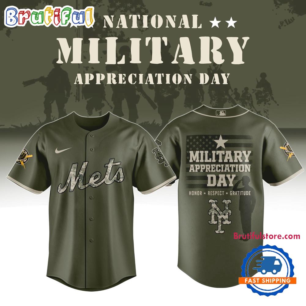 New York Mets x Military Appreciation Day 2025 Baseball Jersey