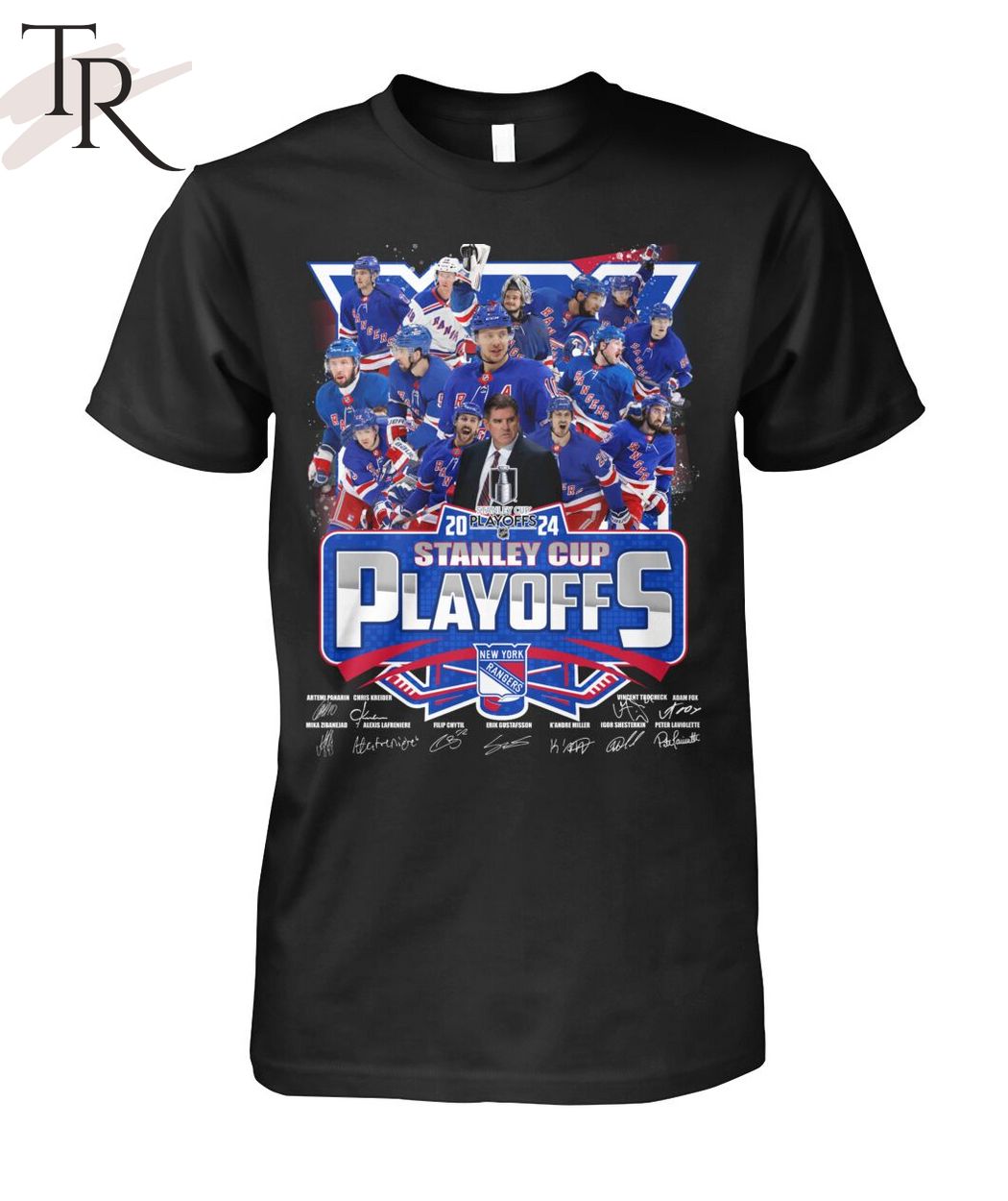 New York Rangers 2024 Stanley Cup Playoffs T-Shirt