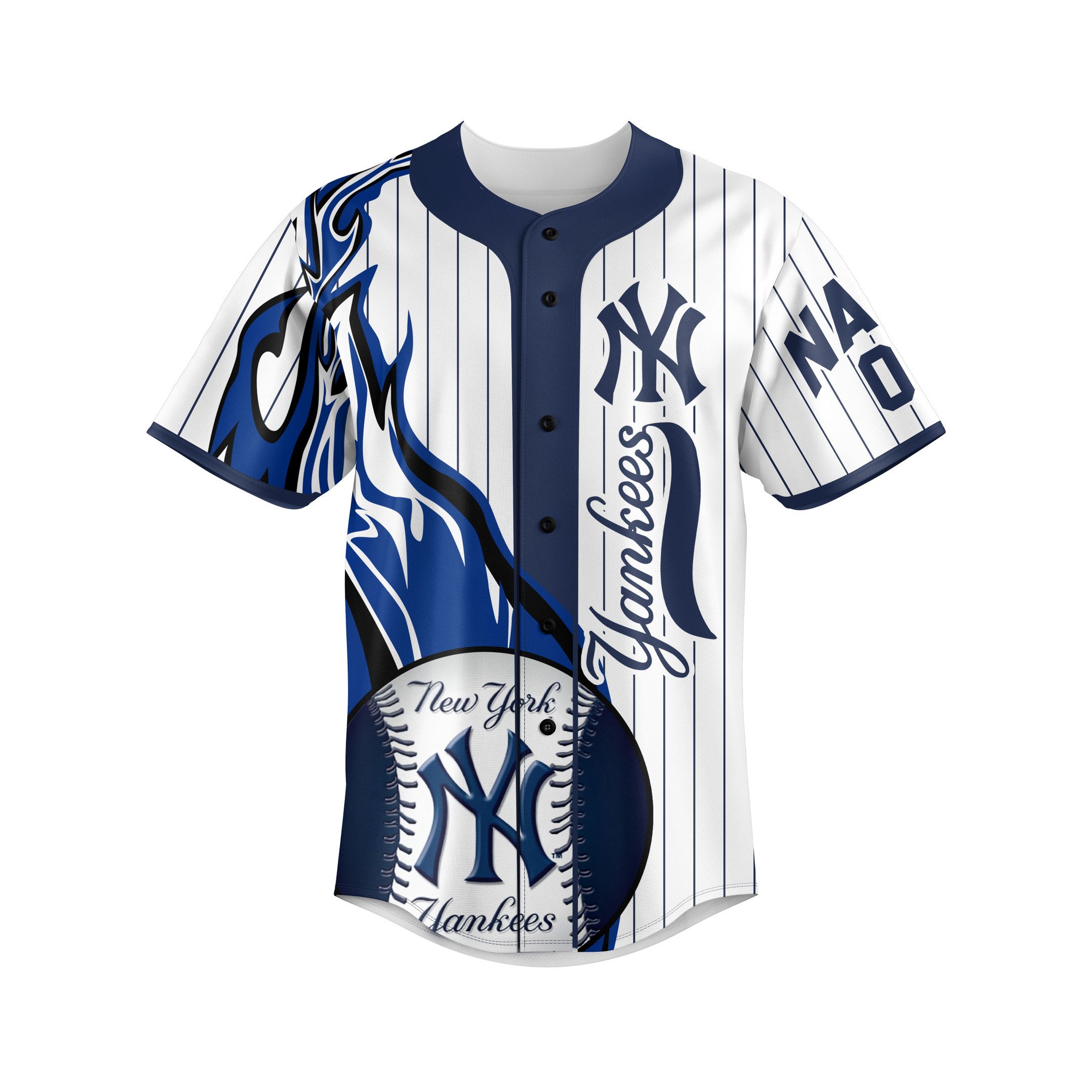 New York Yankees Baseball Jersey For Fans