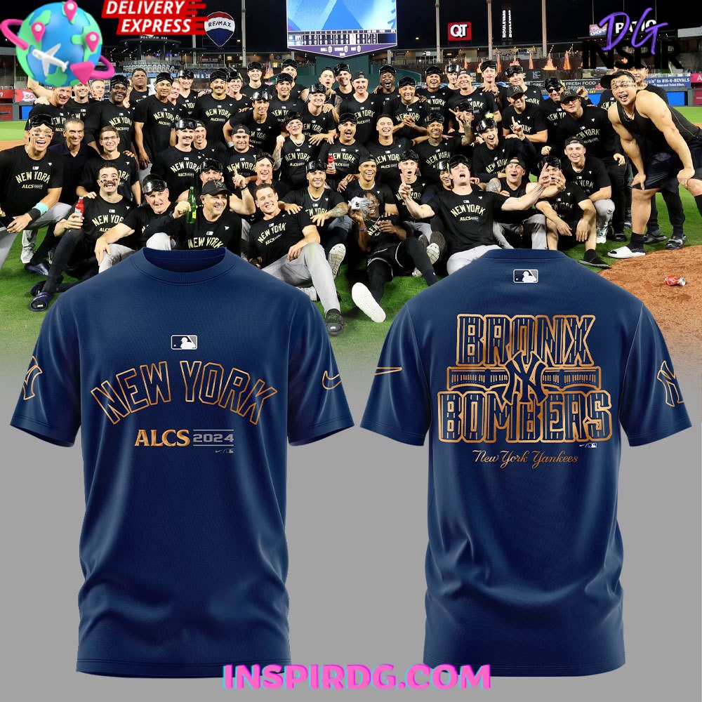 New York Yankees NLCS POUND Bronx Bomber 2025 T-Shirt Gift For Sport Music Fans