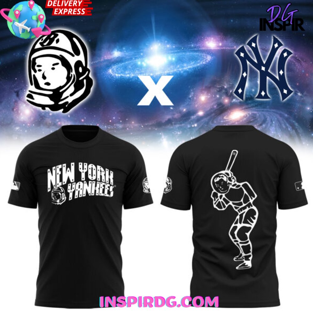 New York Yankees x BBC Special Black T-Shirt Gift For Sport Music Fans