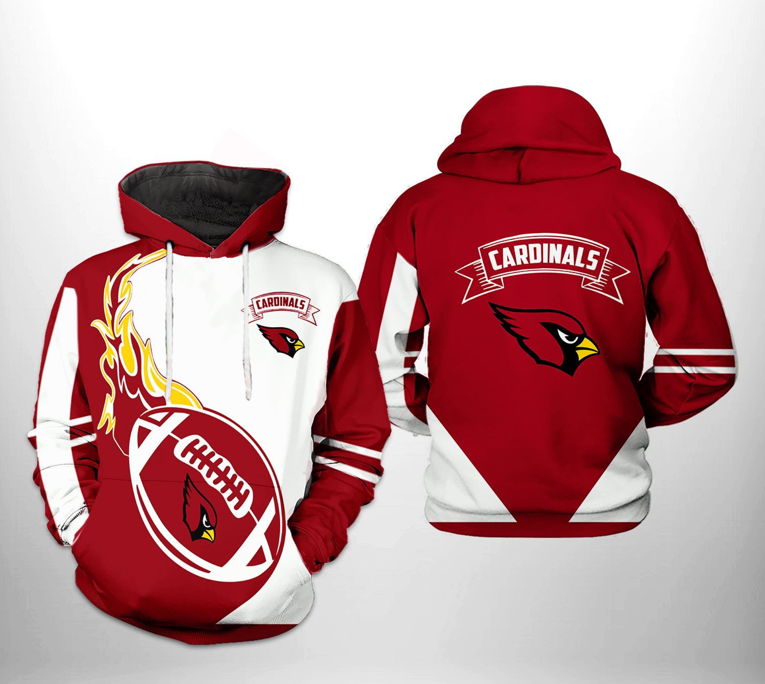 NFL Arizona Cardinals NFL Classic Hoodie  Zip Hoodie