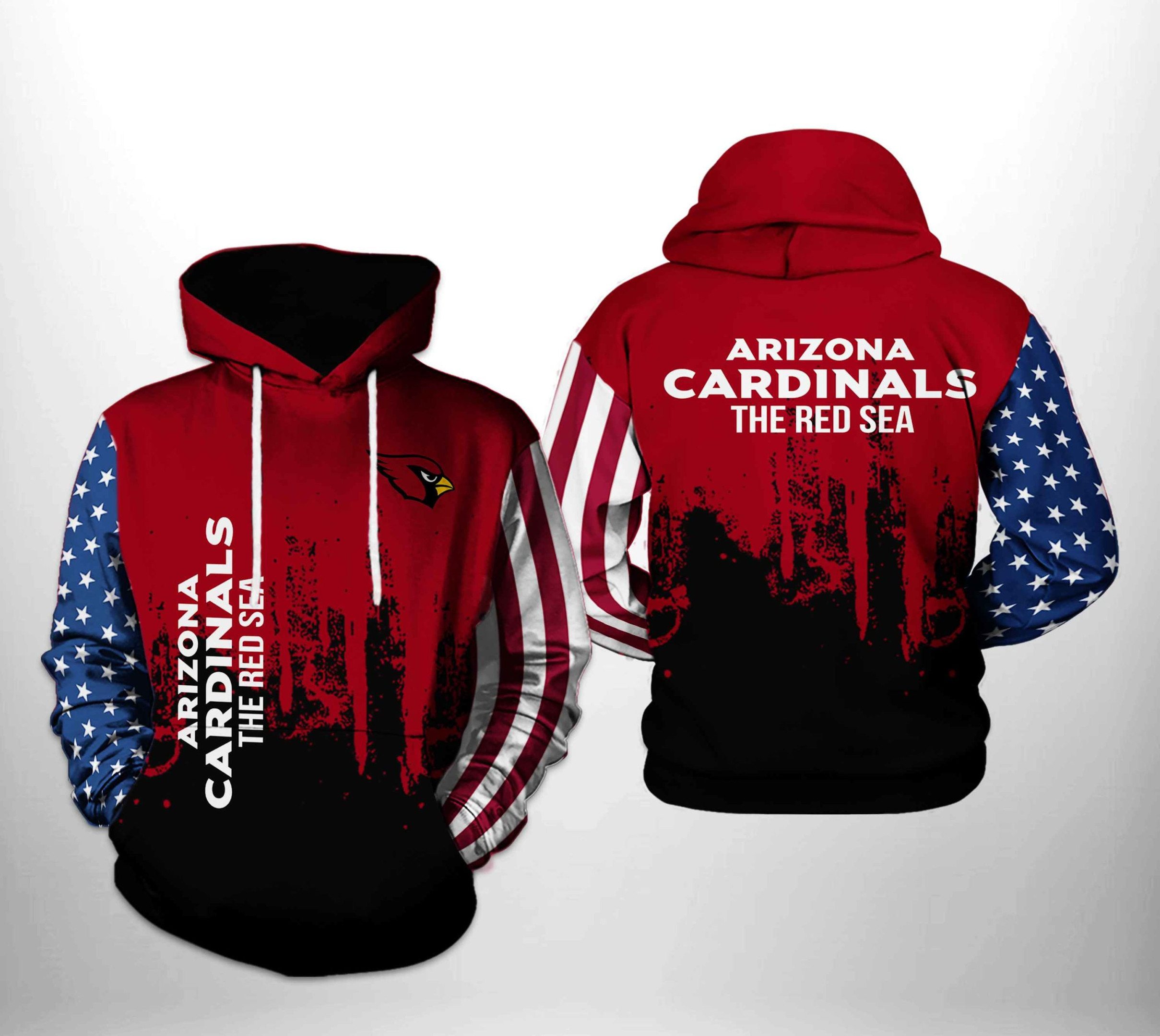 NFL Arizona Cardinals NFL Team US Hoodie  Zip Hoodie