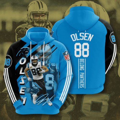 NFL Carolina Panthers Hoodie  Zip Hoodie Version 2332