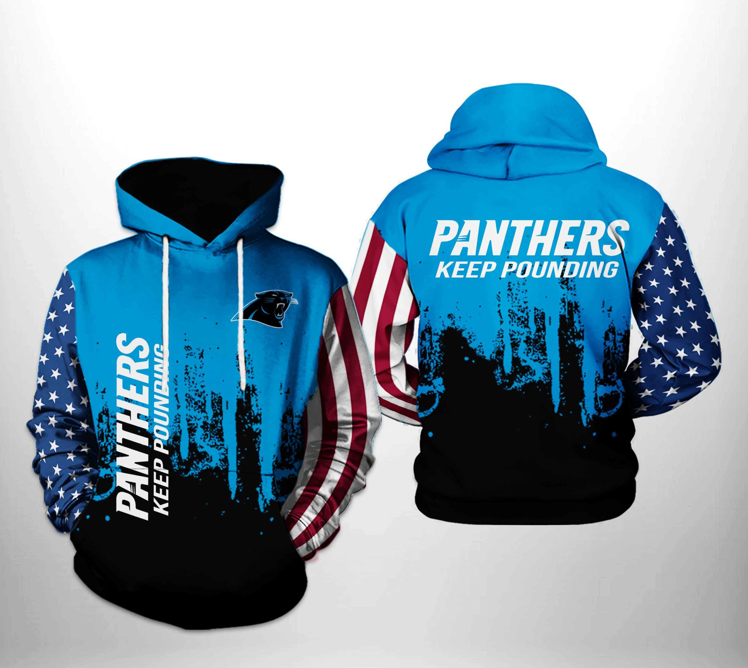 NFL Carolina Panthers NFL Team US Hoodie  Zip Hoodie