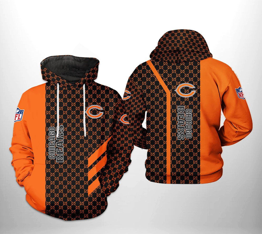 NFL Chicago Bears NFL Hoodie  Zip Hoodie Version 1478