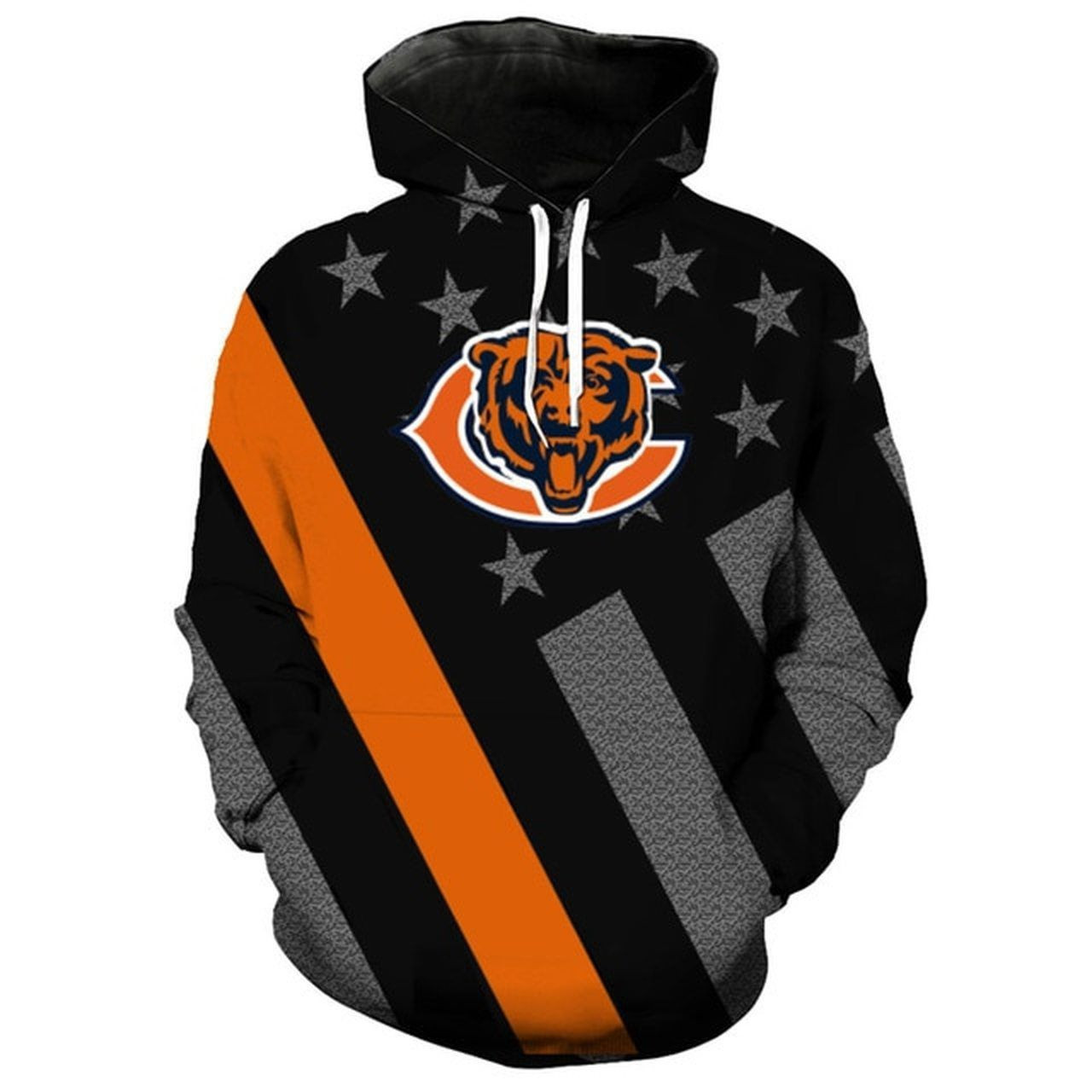 NFL Chicago Bears NFL Hoodie  Zip Hoodie Version 2545