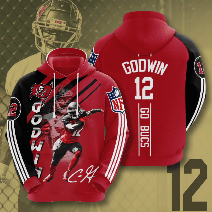 NFL Chris Godwin Tampa Bay Buccaneers NFL Hoodie  Zip Hoodie