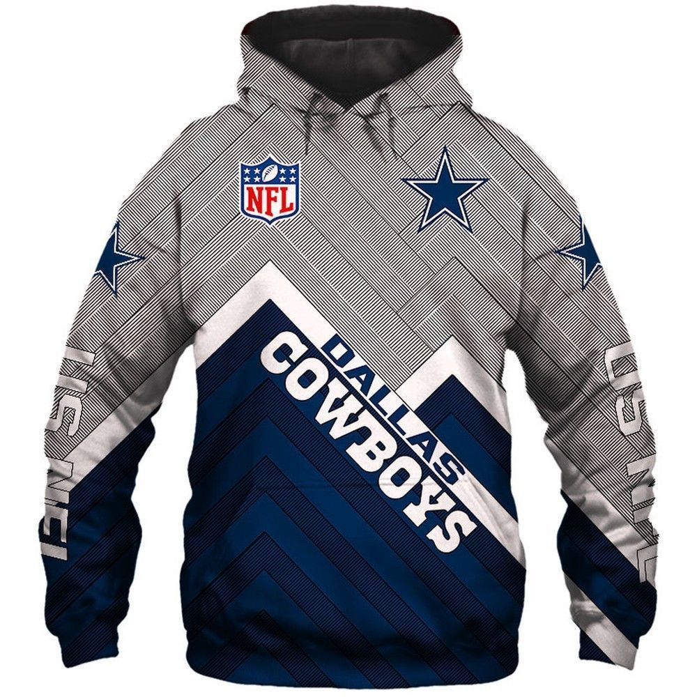 NFL Dallas Cowboys Hoodie  Zip Hoodie Version 1036
