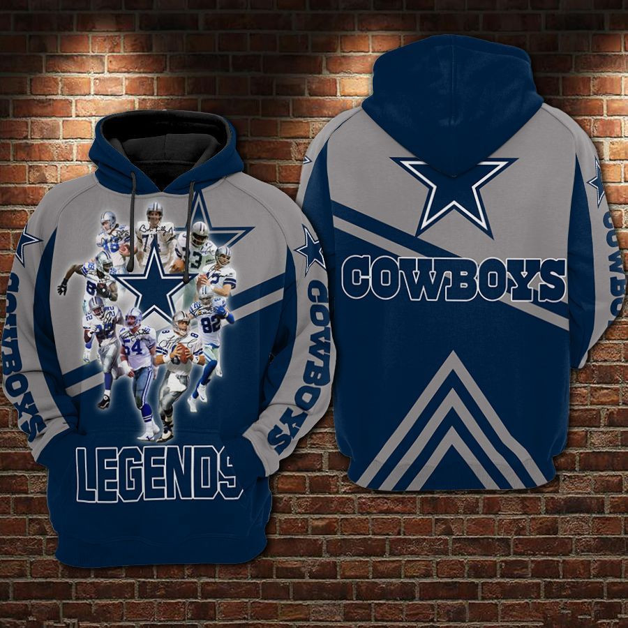 NFL Dallas Cowboys Nfl Football Anniversary Hoodie  Zip Hoodie Version 947