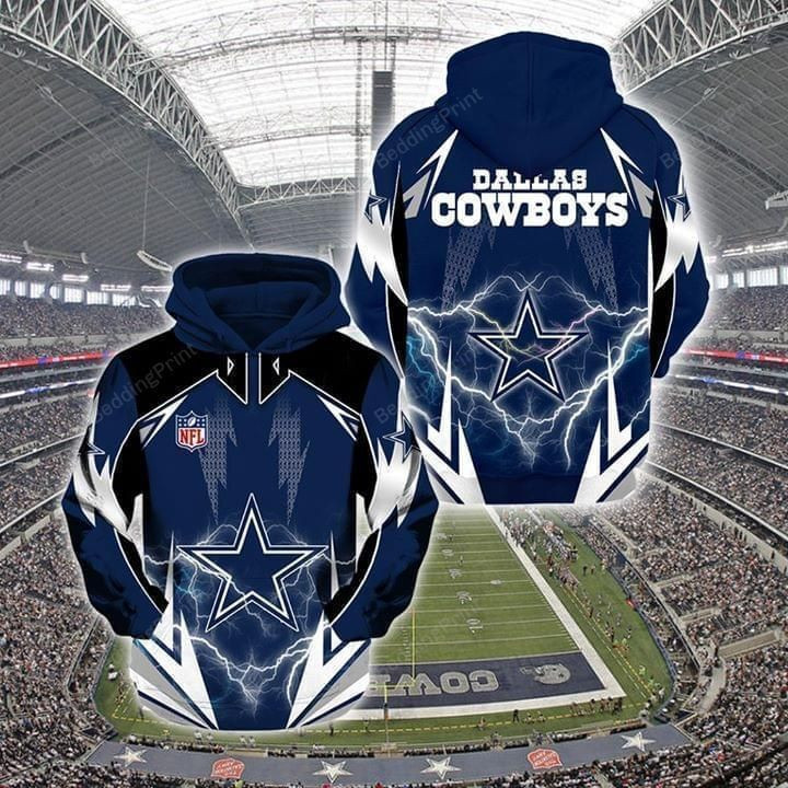NFL Dallas Cowboys Nfl Hoodie  Zip Hoodie Version 1377