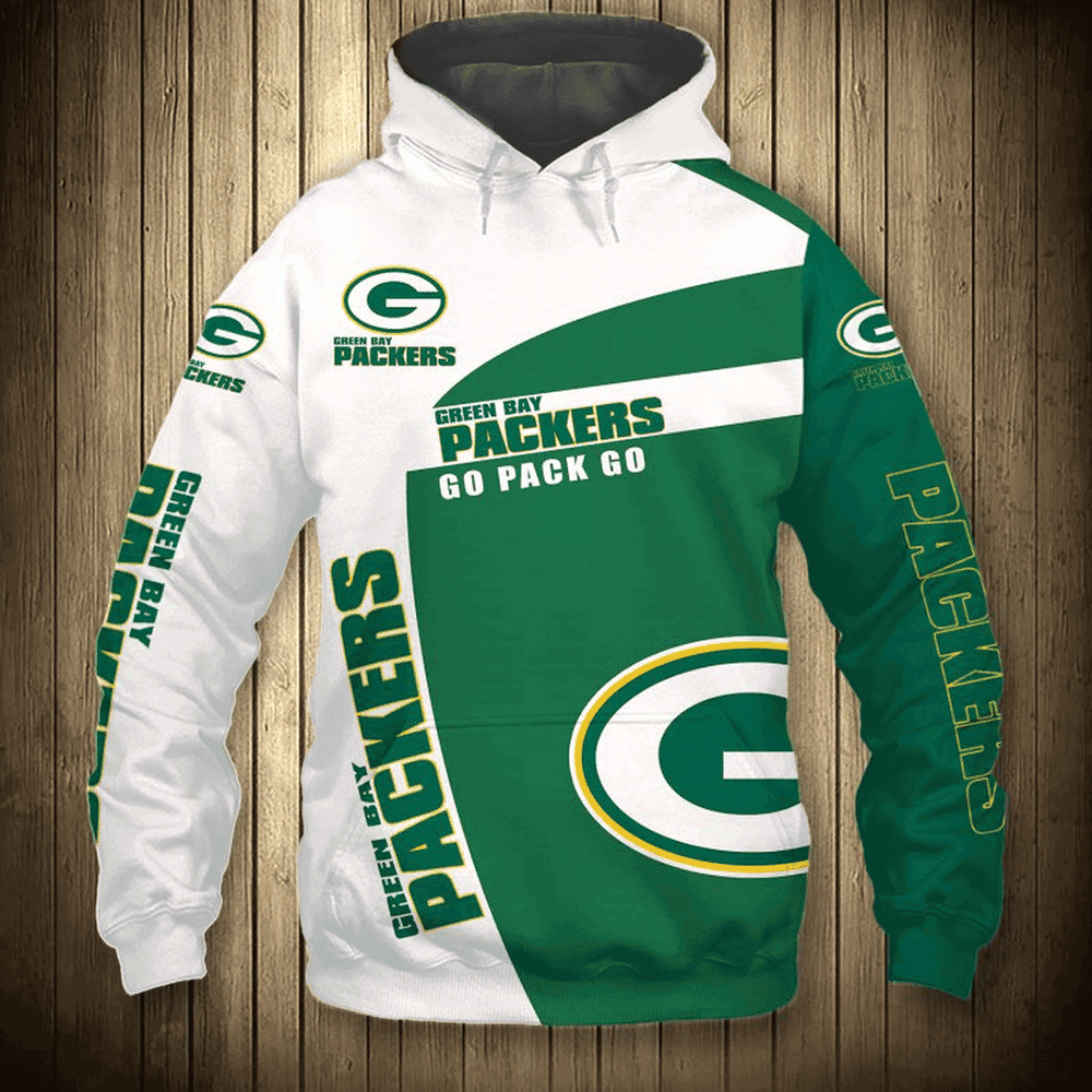 NFL Green Bay Packers Go Pack Go Hoodie Zip Hoodie