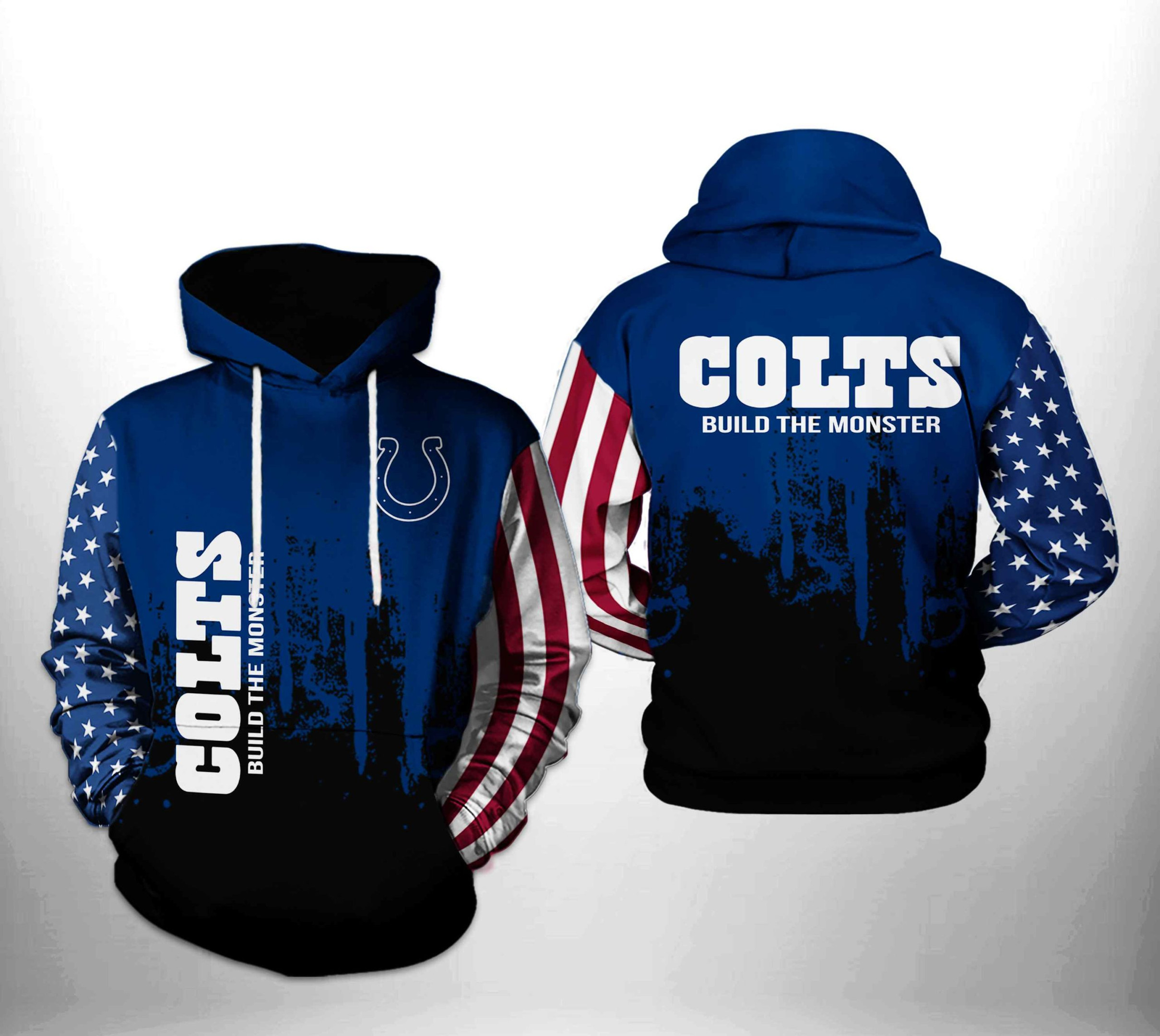 NFL Indianapolis Colts NFL Team US Hoodie  Zip Hoodie